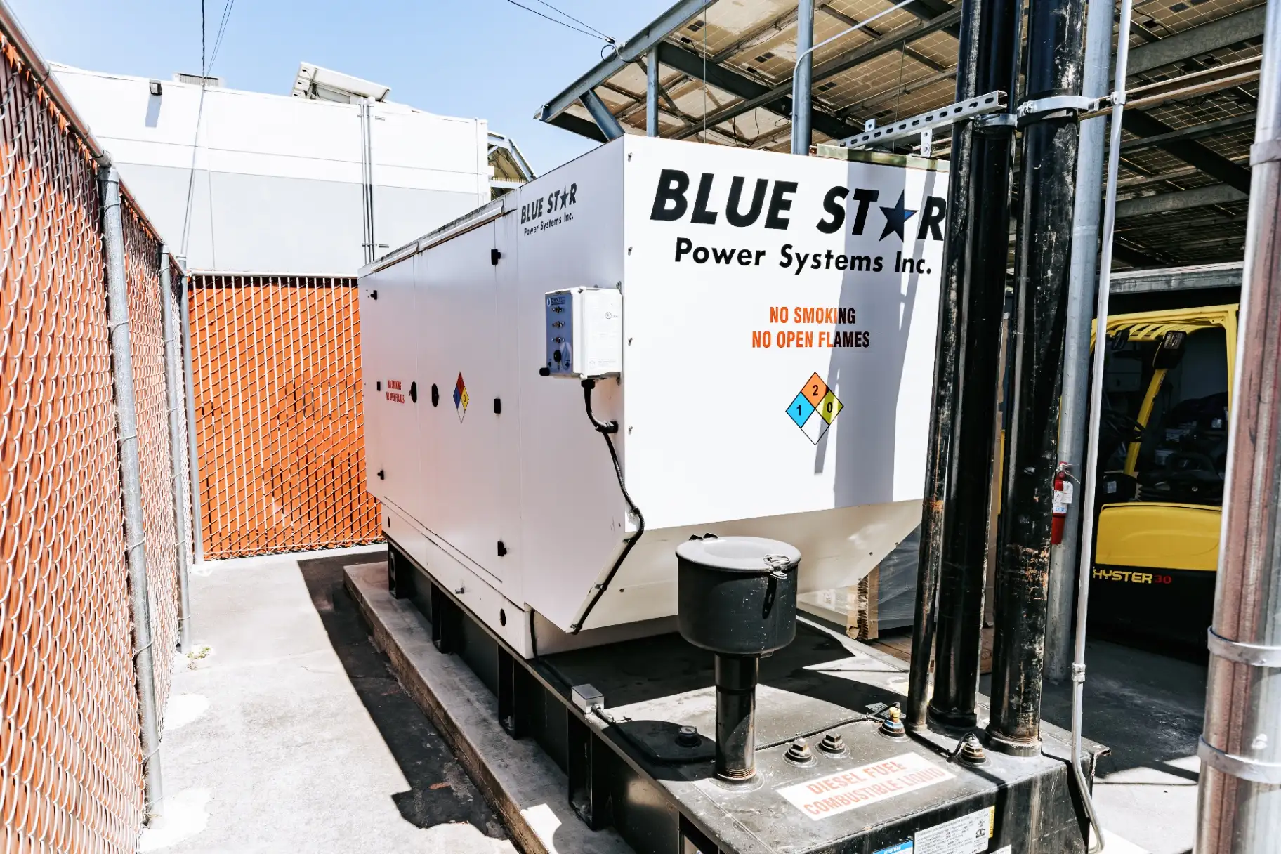 Emergency backup generator